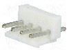 Conector pas semnal, 4 pini, pas pini 3.96mm, tata, JST - B4P-VH (LF)(SN)