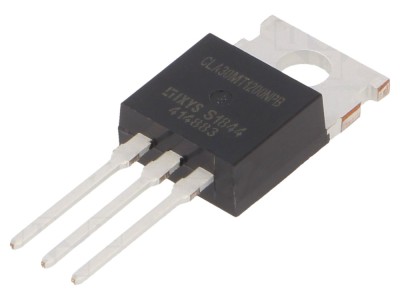 Triac 1.2kV 15A TO220AB foto