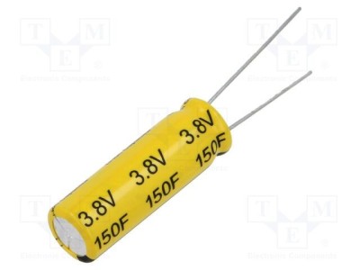 Supercondensator CAP-XX 150F 2,5-3,8V THT &amp;Oslash;10x30mm -25-70&amp;deg;C foto