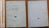 Guy de Bosschere, A l&#039;est de Dieu, 1966, ex. 47/80 autograf catre Zaharia Stancu