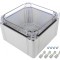 Carcasă Universală Policarbonat 200x200x132mm Transparentă