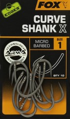 Carlige FOX Curve Shank X Micro Barbed, Nr.4, 10buc/pac