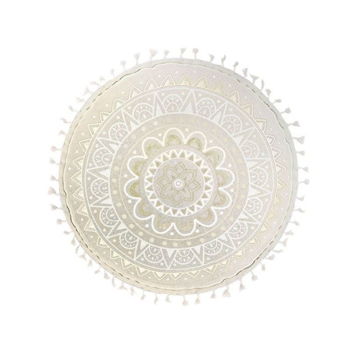 Perna decorativa, 40 cm, Bej, Poliester/Bumbac, ATU-0803273