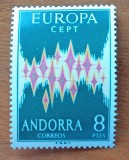 ANDORA SPANIOLA-&#039;&#039;EU CEPT&#039;&#039;-Cel mai rar!!!!-MNH nestamp.
