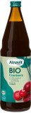 Suc de merisoare bio 750ml Alnavit