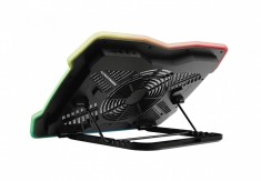 Stand racire Laptop Trust GXT 1126 Aura Multicolour-illuminated, negru foto