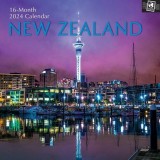 New Zealand - 2024 Square Wall Calendar