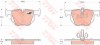 Set placute frana,frana disc BMW Seria 3 (E90) (2005 - 2011) TRW GDB1560
