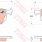 Set placute frana,frana disc BMW Seria 3 (E90) (2005 - 2011) TRW GDB1560