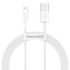Cablu Baseus Superior usb - lightning 1.5m alb CALYS-B02