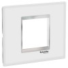 Rama Ornament 2M sticla Schneider Eazy Styl alb crom LMR7962038