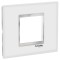 Rama Ornament 2M sticla Schneider Eazy Styl alb crom LMR7962038