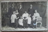 Portret de familie// Foto-Waisman Bucuresti, tip CP, Romania 1900 - 1950, Portrete