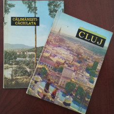 Set ghiduri turistice - Cluj (franceză) și Călimănești-Căciulata (română)