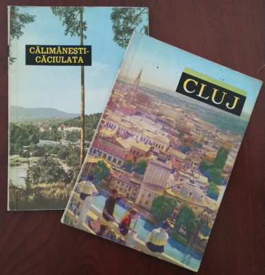 Set ghiduri turistice - Cluj (franceză) și Călimănești-Căciulata (rom&amp;acirc;nă) foto