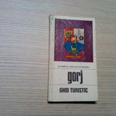 GORJ - Ghid Turistic - Elisabeta Ancuta-Rusianu -1973, 114 p.+ ilustratii, harta
