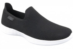 Pantofi sport Skechers You Define 14956-BKW pentru Femei foto