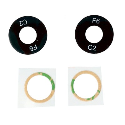 Geam camera OPPO Reno7 5G BLACK foto
