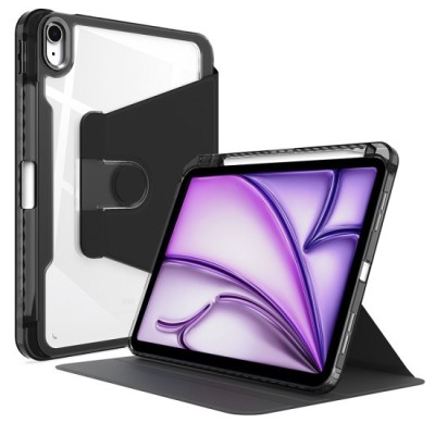 Husa pentru iPad Air 13 (2024) - Techsuit Crystal Vision - Black foto