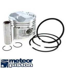 Piston Gilera DNA - Runner VX - Piaggio Beverly &ndash; Carnaby &ndash; Hexagon &ndash; Liberty - X9 &ndash; X Evo 4T 125cc D57.50 bolt 16 (4 supape)