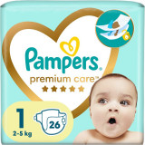 Cumpara ieftin Pampers Premium Care Size 1 scutece de unică folosință 2-5 kg 26 buc