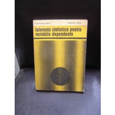 INFERENTA STATISTICA PENTRU VARIABILE DEPENDENTE - GHEORGHE MIHOC