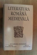 LITERATURA ROMANA MEDIEVALA de DAN HORIA MAZILU , 2003 foto