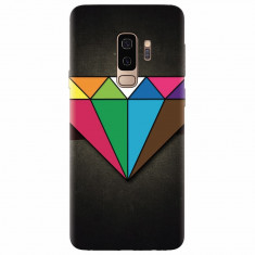 Husa silicon pentru Samsung S9 Plus, Colorful Diamond