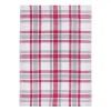 Prosop Bucatarie Bumbac Poliester 60x40 cm Model Carouri Multicolor Gri Fuchsia Alb Absorbant Durabil