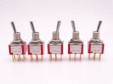 Intrerupator switch panou ON - ON sau ON - OFF 6 pini - lot 5 bucati