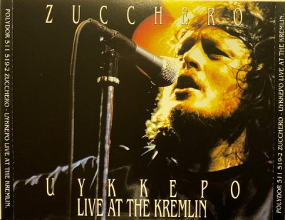 Zucchero - Live At The Kremlin (1991 - Europe - 2 CD / VG) foto