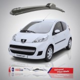 Ștergător Peugeot 107 3 uși Facelift (2009&ndash;2012) Flat | Față &ndash; TeamCar&reg;