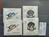 TS21 - Timbre serie Spania 1966 Mi 247-250 Fernando Poo