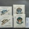 TS21 - Timbre serie Spania 1966 Mi 247-250 Fernando Poo