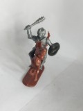 bnk jc Germania - Jean Hoefler - cavaler medieval cu buzdugan - calare