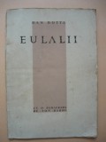 Cumpara ieftin DAN BOTTA - EULALII PRECEDATE DE VEGHEA LUI RODERICK USHER - cu autograf - 1931