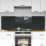 VidaXL Spate de bucătărie 2 pcs Gri &icirc;nchis 80 x 50 cm 3415462