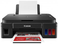 Multifunctional inkjet color ciss canon pixma g3411 dimensiune a4(printare copiere scanare) viteza 88ipm alb-negru 5ipm foto