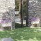 Gossi jardiniere de gradina, 2 buc., alb, 70x31x70 cm, lemn masiv pin