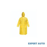 Cumpara ieftin Pelerina cu gluga impermeabila din pvc, 2 buzunare, inchidere cu capse, galben, xl cod:bk77423 Alta marca Alt model #7