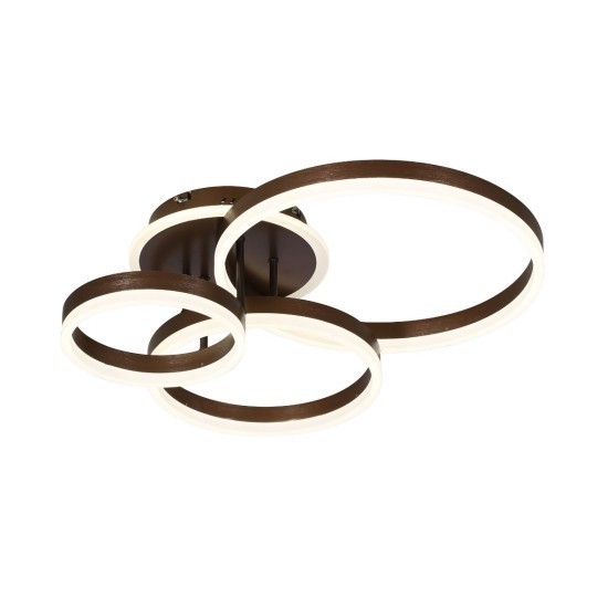 LUSTRA LED EUNOMIA 122W/5900LM 3000K/4000K/6500K CU TELECOMANDA 300+400+500MM