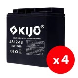 Cumpara ieftin Cutie 4 acumulatori JS12-18 - KIJO JS12-18-BAX