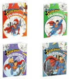 Carte de Colorat 32 Pagini Superman 4 Tipuri