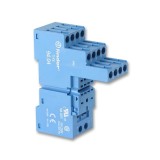 Soclu releu 14p 10A 4PDT DIN 94.04SMA 2.8mm
