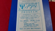 program FC Arges - SC Bacau foto