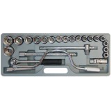 Evotools 609011 - Set chei tubulare impact 10-32 mm 1/2 inch 24 bucati