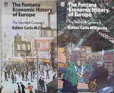 THE FONTANA ECONOMIC HISTORY OF EUROPE VOL.1-2-CARLO M. CIPOLLA foto