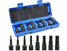 Set chei impact hexagonale H5-H19 imbus 8 piese (G10525) foto