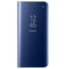 Husa Telefon Flip Book Clear View Samsung A9 2018 a920 Dark Blue