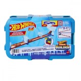 Set de joaca, Hot Wheels, Box Track Builder, Pista de gheata, HNJ66